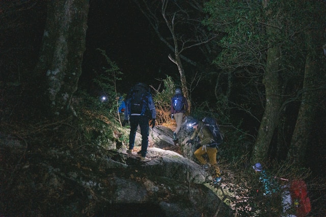 La randonnée de nuit