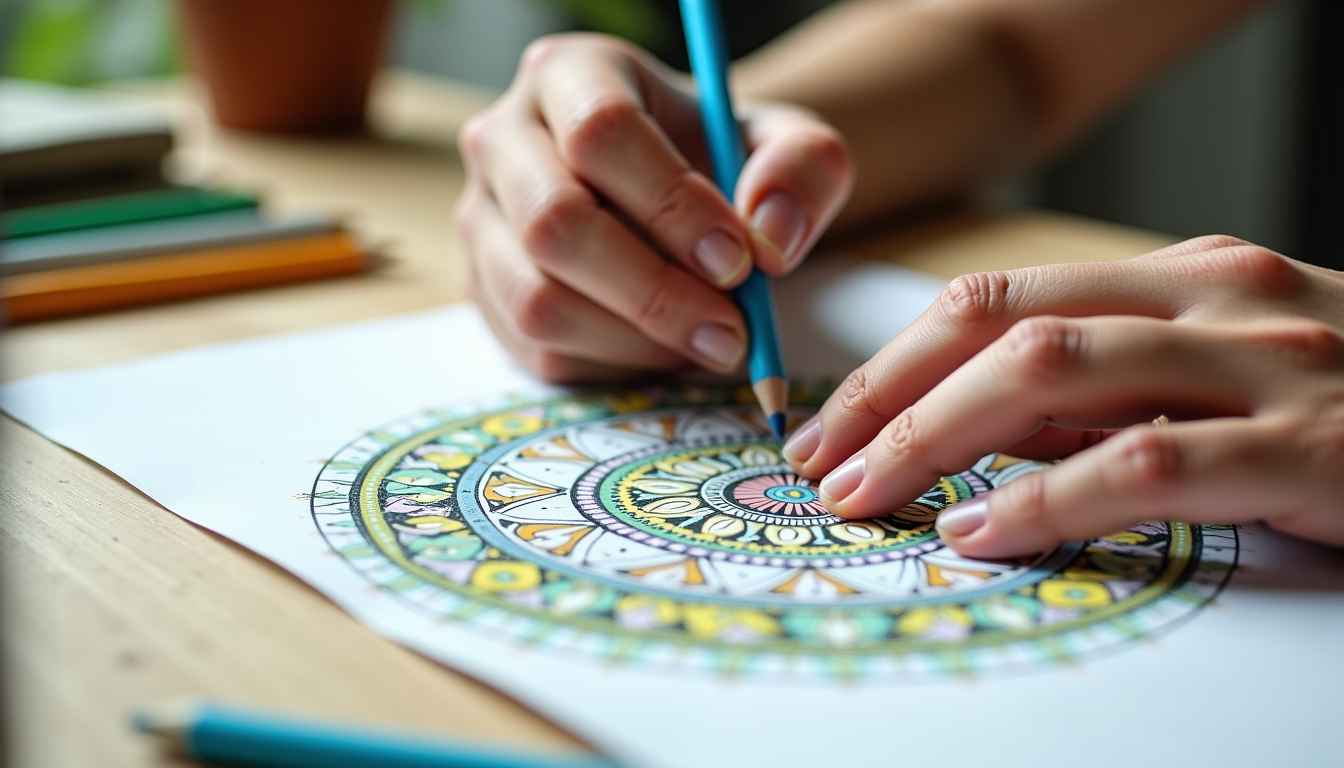Comment colorier un mandala : techniques faciles pour un résultat magnifique